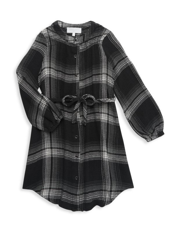 Bella Dahl Girl's Smocked Shirt Dress